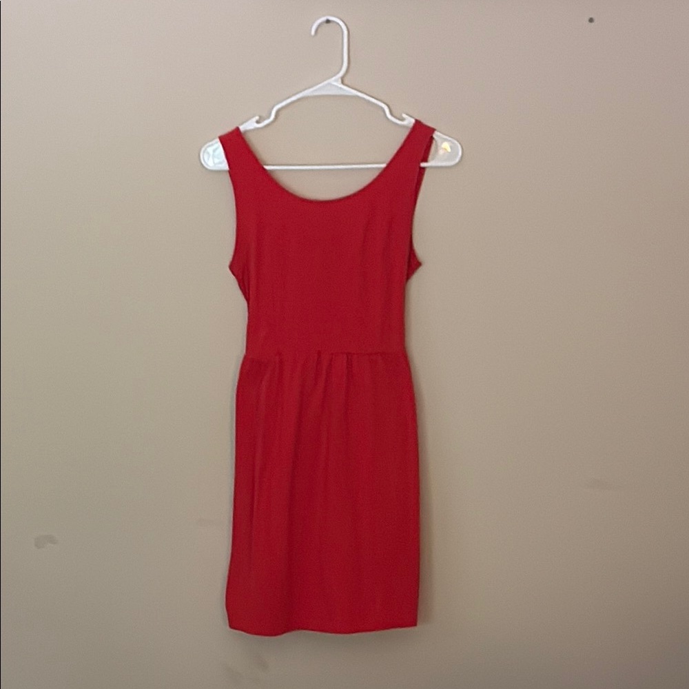 City Streets Red Mini Dress